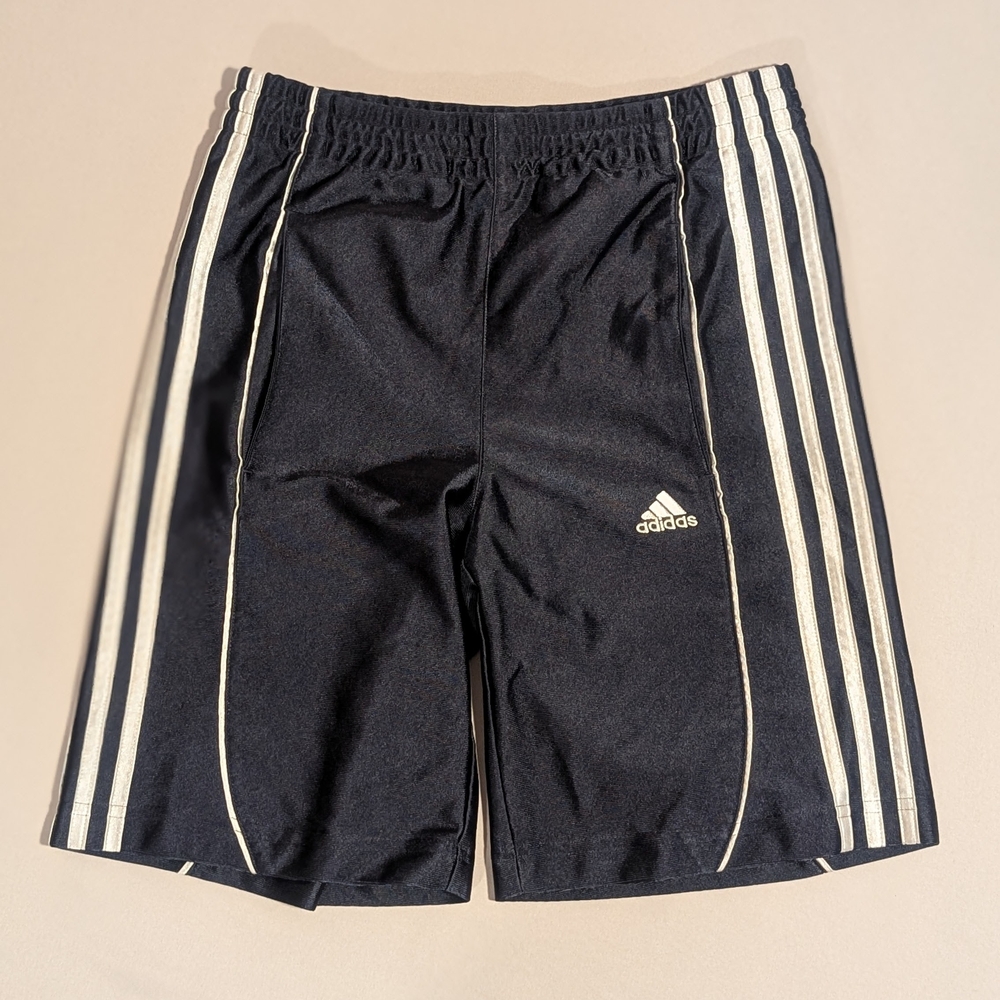 Adidas Kids Black Athletic Shorts